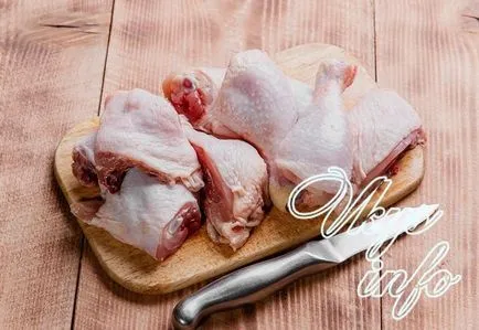 Chakhokhbili csirke grúz recept lépésről lépésre fotók