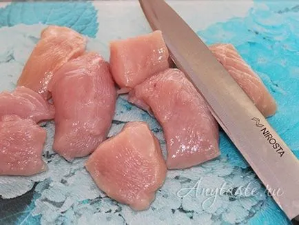 Chakhokhbili Chicken grúz-lépésre recept fotókkal, hogyan kell főzni