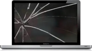 Mi van, ha a laptop képernyőjén lezuhant (törött képernyő egy laptop) Mi van, ha a laptop képernyőjén lezuhant