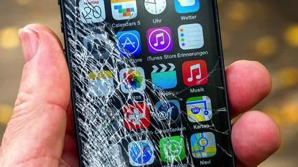 Mi van, ha a törött képernyő az iPhone vagy iPad