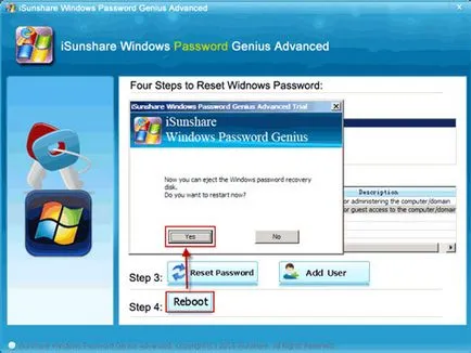 Mi a teendő, ha elfelejtettem a rendszergazda jelszót - reset jelszót a Windows