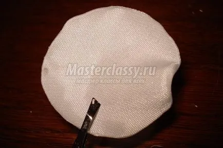 Virágok szatén szalagokkal mester osztály segítségével vékony csíkokra