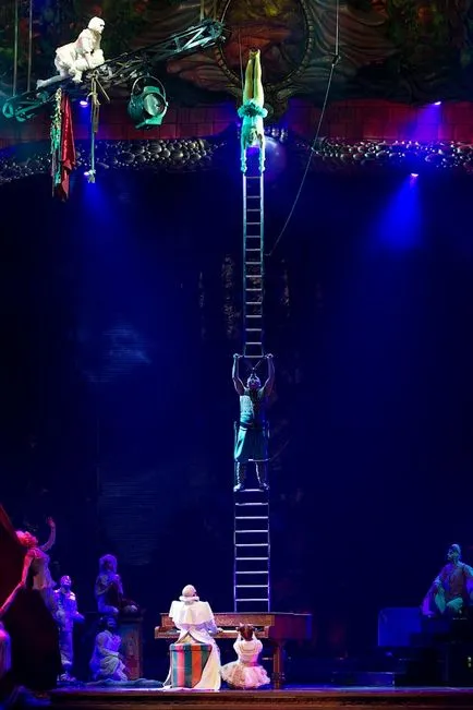 Cirque du soleil a Kremlben - hírek képekben
