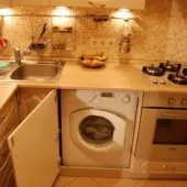Tervezz egy kis konyha, a konyhában Hruscsov, javítsa az iskolai javítási saját kezébe