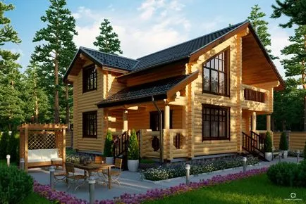 A design egy falusi ház, falusi tűzhely