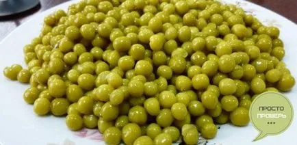 Házi tartósításával zöldborsó - egy recept a téli, sterilizálás nélküli, videó (zöld) Házi tartósításával zöldborsó - egy recept a téli, sterilizálás nélküli, videó