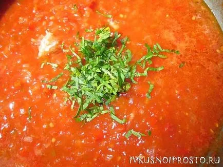 Házi paradicsomszósz - egy lépésről lépésre recept fotók, és finom és egyszerű