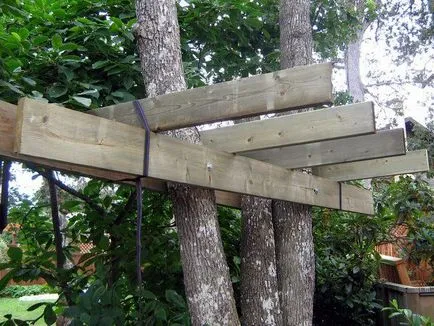 Ház a fán kezével fotó, rajz, videó utasítás (fotók) Treehouse fotót a saját kezét, rajz, videó használati