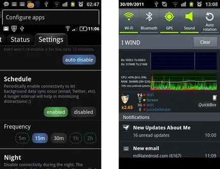 Gyors áttekintő kérelmek az akkumulátor kímélése érdekében a android (alkalmazások) Gyors áttekintő kérelmek az akkumulátor kímélése érdekében a android