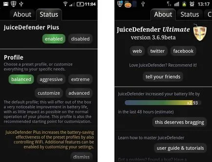 Gyors áttekintő kérelmek az akkumulátor kímélése érdekében a android (alkalmazások) Gyors áttekintő kérelmek az akkumulátor kímélése érdekében a android