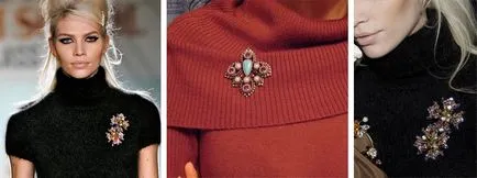 Hol és hogyan kell viselni egy bross, ezüst ékszer és ezüstnemű