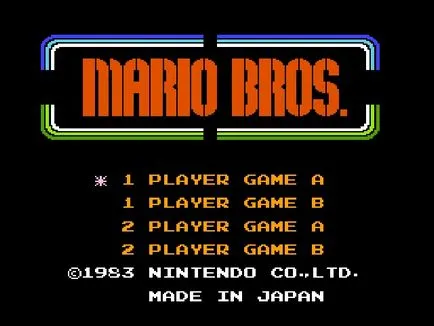 Játék a Mario dandy