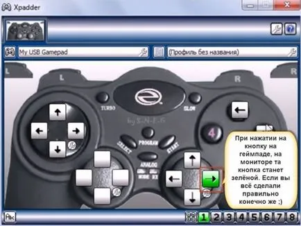 Utasítások összekötő joystick és gamepad (kapcsolat) Csatlakoztatására vonatkozó utasításokat joystick és gamepad