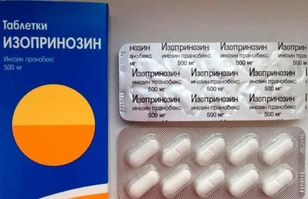 Izoprinozin kezelésére HPV vélemények és alkalmazásának szabályairól (alkalmazás) Izoprinozin kezelésére HPV vélemények és alkalmazási szabályai