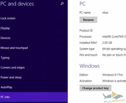 Hogyan lehet aktiválni a Windows 8 telepítés után vagy csere alkatrész (telepítés) Hogyan lehet aktiválni a Windows 8 telepítése után vagy cseréje alkatrészek