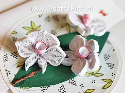 Hogyan Quilling virágok