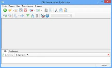 Amint kinyitja a dbf file