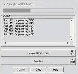 Usb-firmware - halott - telefonokat a Phoenix program