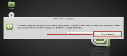 Telepítse a Linux Mint 18 az ablak közelében 10