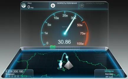 Hogyan mérjük a sebességet az internet kapcsolat!