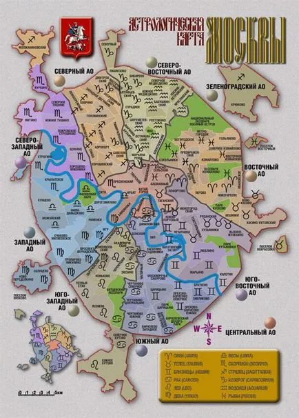 Hogyan találja meg Moszkvában segítségével egy horoszkóp, jó jel