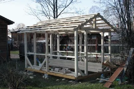 Hogyan építsünk egy pergola, frissebb - a legjobb a nap, amit valaha is szüksége van!