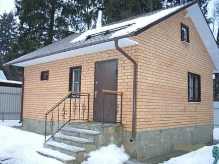 Hogyan építsünk egy szauna egy tégla kezével tervek, fotók, videók