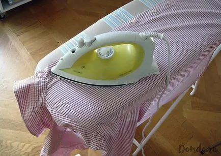 Mint rendesen vasalt ing, hosszú ujjú, vagy rövid (hosszú) Hogyan vasalni egy inget, hosszú vagy rövid ujjú