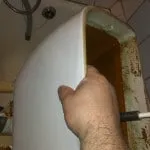 Telepítése vécécsésze kezével egy magánházban
