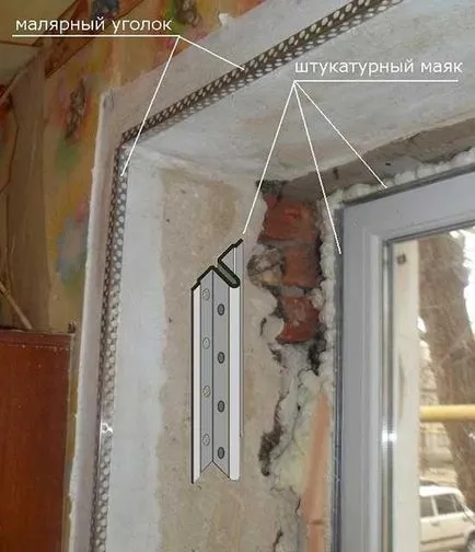 Hogyan kell telepíteni a vakolat jelzők (beacon) Hogyan kell telepíteni a vakolat jelzők