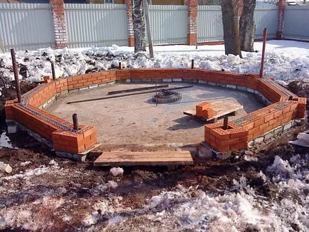 Hogyan készítsünk egy pavilon a kezét lépésről lépésre