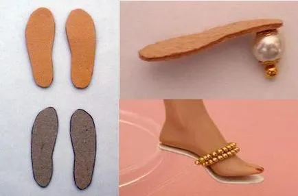 Hogyan készítsünk egy Barbie baba cipő (Barbie) Hogyan készítsünk cipő Barbie babák