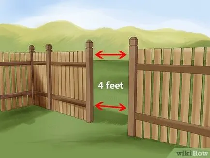 Hogyan készítsünk egy fából készült kapu (Gate) Hogyan készítsünk egy fából készült kapu