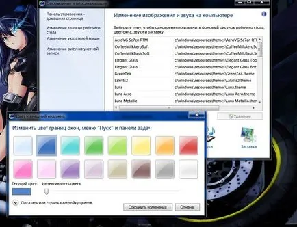 Hogyan lehet, hogy változtatni a képeket az asztalon ablakok
