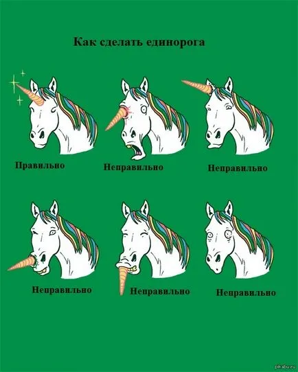 Hogyan készítsünk egy egyszarvú