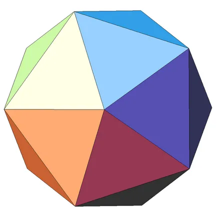 Hogyan lehet a papír ikosaeder