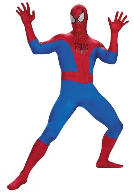 Hogyan készítsünk egy öltönyt, mint a Spider-Man (piros mez majd) Hogyan készítsünk egy öltönyt, mint a Spider-Man