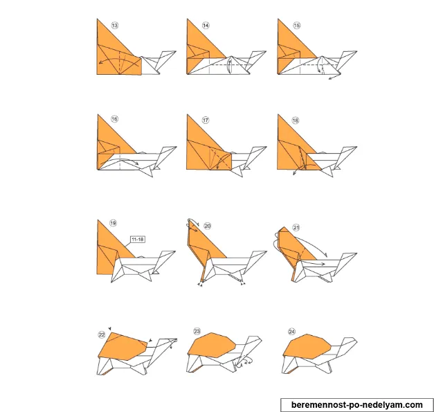 Hogyan lehet a papír origami állatok állatkertben létre saját kezét lépésről lépésre mesterkurzusok Hogyan lehet a papír origami állatok állatkertben létre saját kezét lépésről lépésre mesterkurzusok