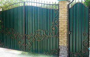 Hogyan, hogy a kapu hullámkarton kezeddel (a kapu) Hogyan, hogy a kapu hullámkarton saját kezűleg