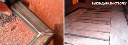 Hogyan, hogy a kapu kezével hullámkarton (magassága a lemezvastagság) Hogyan készítsünk egy kapu a saját kezével készített hullámkarton