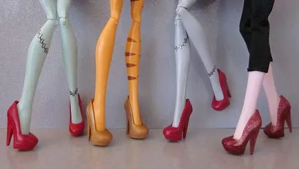 Hogyan készítsünk cipő a Monster High babák könnyen Hogyan készítsünk cipő a Monster High babák könnyen