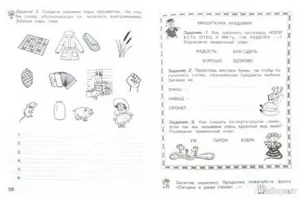 Hogyan lehet a feladata a magyar nyelv 6. osztály Ladyzhenskaya