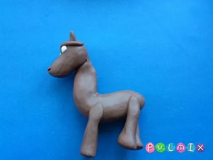 Milyen vak egyszarvú készült gyurma szakaszosan (egyszarvú agyag farag szakaszos leckét fotók) Mivel vak Unicorn gyurma szakaszaiban