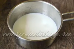 Égetett cukor tej, a recept egy fotót