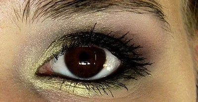 Lehetőségek esti make-up barna szeme fotókkal és videó