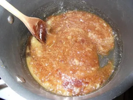 Égetett cukor a receptet egy fotó
