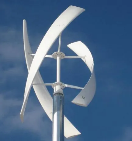 Függőleges szélmalom kezeddel (5 kW)