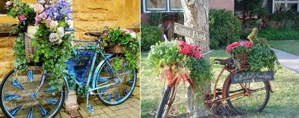 Hogyan lehet díszíteni egy külvárosi területen virággal - Photo leírás (szín) Hogyan lehet díszíteni egy külvárosi területen virággal - fényképeket leírás