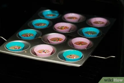 Hogyan kell sütni a muffin szilikon formák darabolva