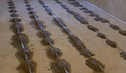 Hogyan tegye jelzőket a padló alatt esztrich jelölést, hogy kitöltse a megfelelő helyre jelzőket, és a fotó (jelölés) Hogyan tegye jelzőket a padló alatt esztrich jelölést, hogy kitöltse a megfelelő helyre jelzőket, és a fotók